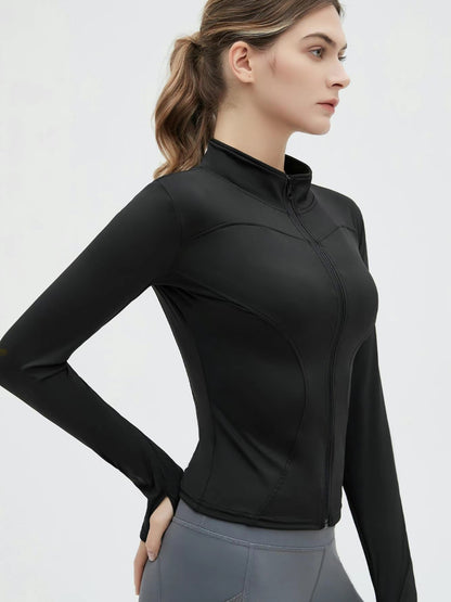 SleekFit Zip-Up Jacket