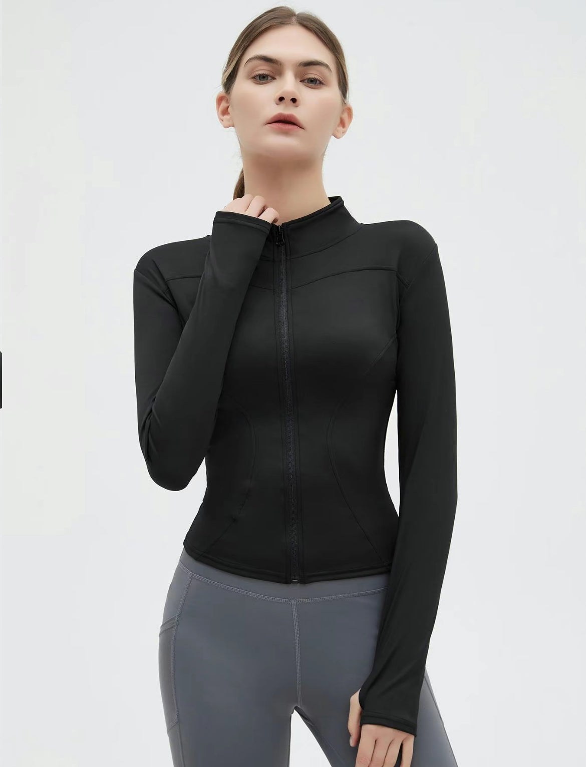 SleekFit Zip-Up Jacket