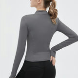 SleekFit Zip-Up Jacket
