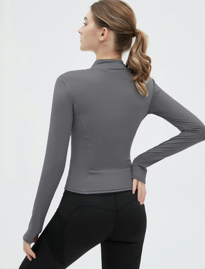 SleekFit Zip-Up Jacket