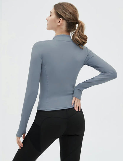 SleekFit Zip-Up Jacket