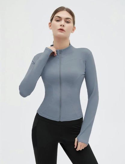 SleekFit Zip-Up Jacket