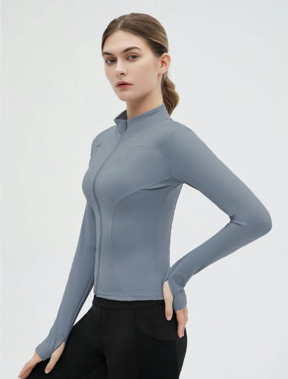 SleekFit Zip-Up Jacket