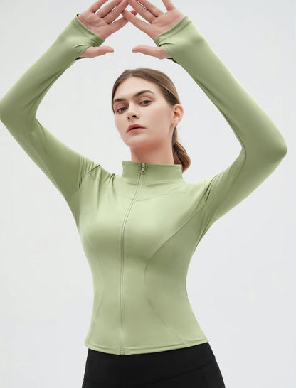 SleekFit Zip-Up Jacket