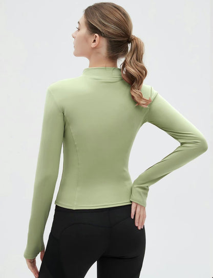 SleekFit Zip-Up Jacket