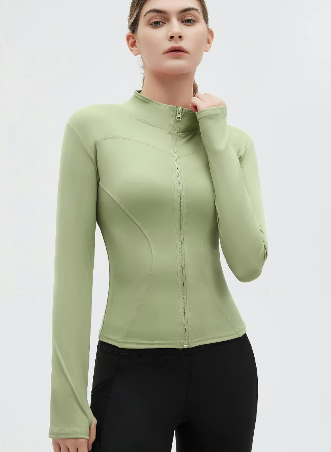 SleekFit Zip-Up Jacket