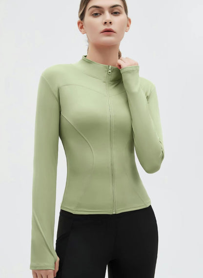 SleekFit Zip-Up Jacket