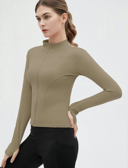 SleekFit Zip-Up Jacket