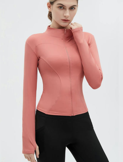 SleekFit Zip-Up Jacket