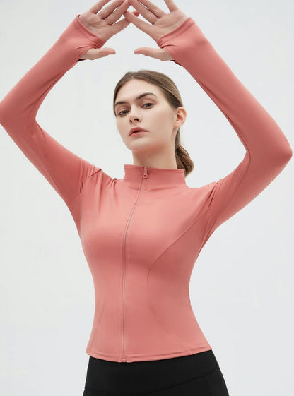 SleekFit Zip-Up Jacket