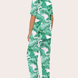 Pajamas Set Shirt with Long Pants