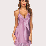 Wedding Satin Lace Full Slips Sleepwear