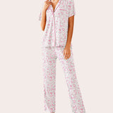 Pajamas Set Shirt with Long Pants